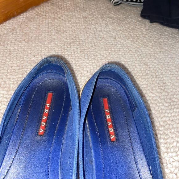 Prada blue espadrilles - Picture 4 of 5